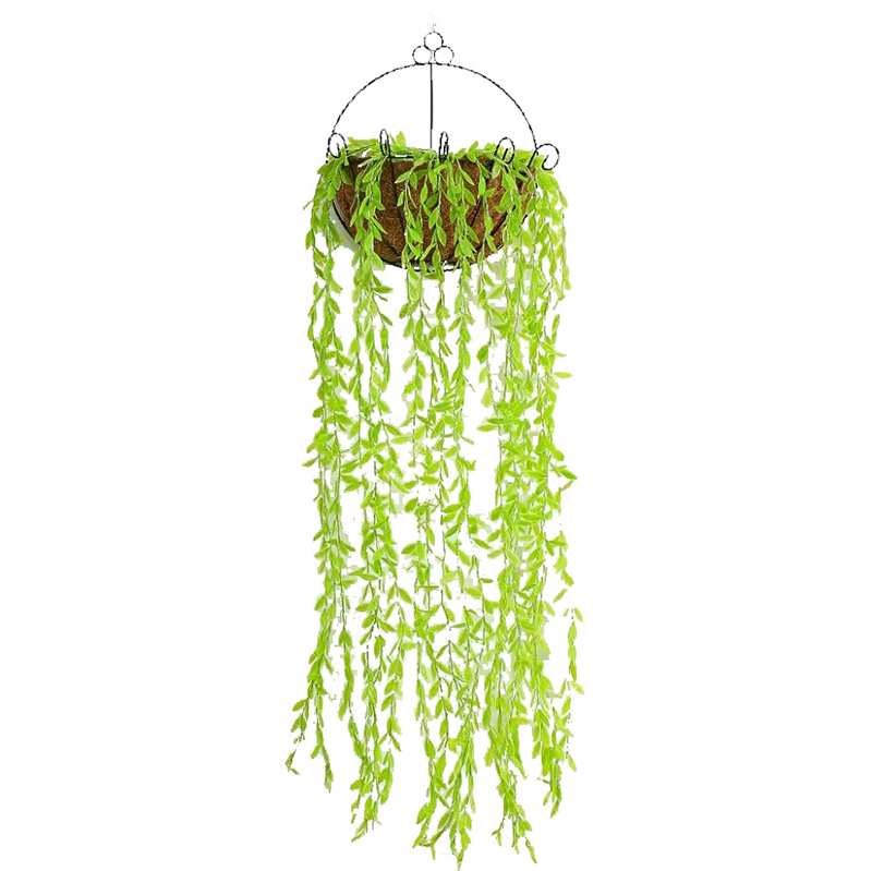 (2x1.8m) 108 LED's Deko USB Lichterkette Blätter Vorhang Outdoor Beleuchtung IP44 - Warmweiss