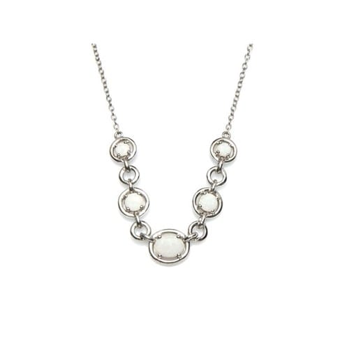 Collier opale argent