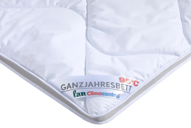 fan Microfaserbettdecke »Climacontrol® II, Bettdecken für den Winter, Made in Germany« warm Füllung 100% Polyester 1 Stk. tlg. Bettdecke 135x200 cm, 155x220 cm und weiteren Grössen, Decke