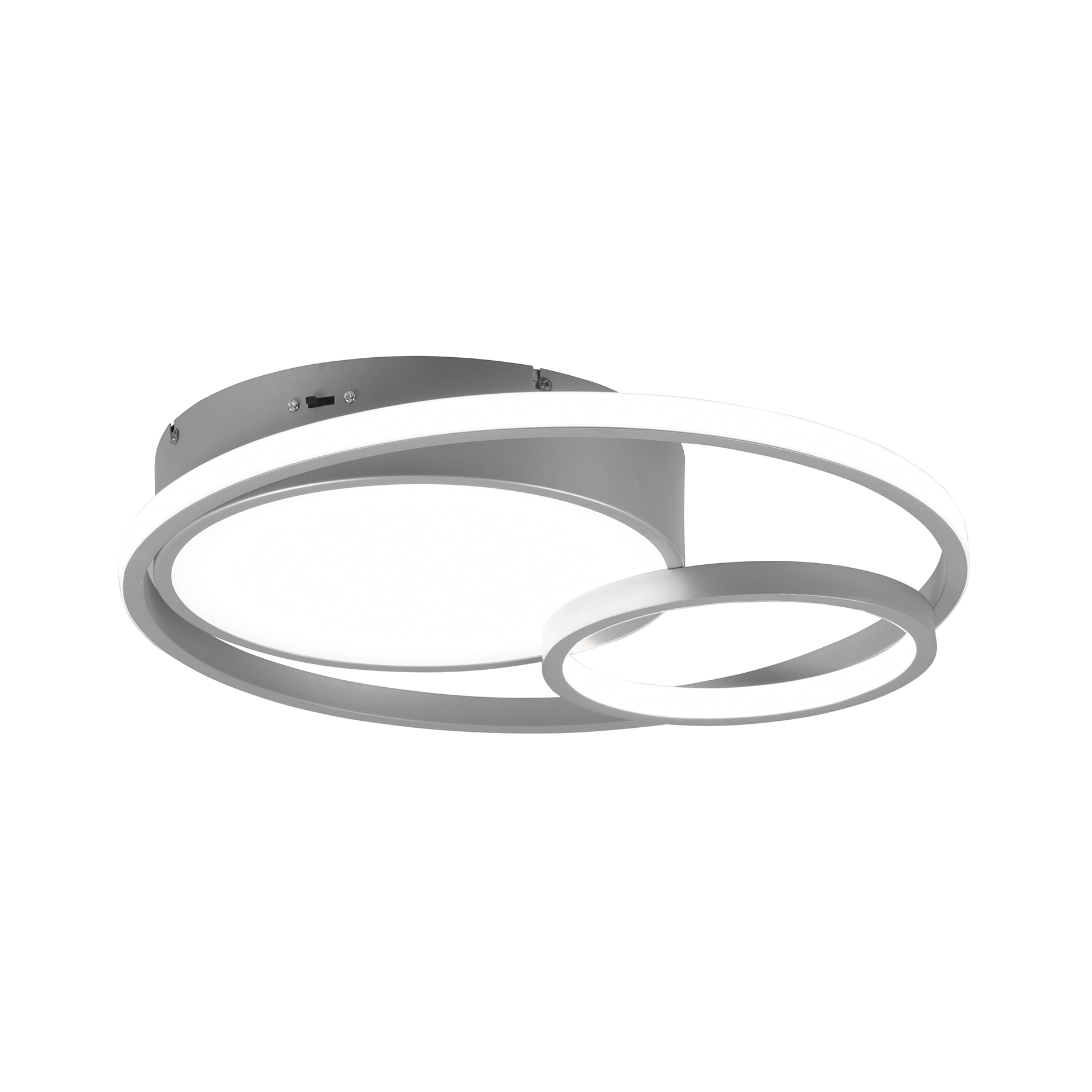 LED-Deckenleuchte - titanfarben - Ø 48 cm