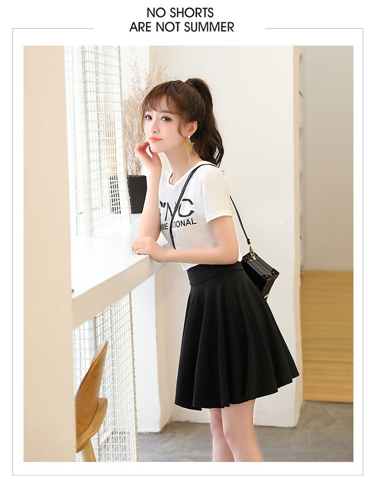 Niji Smile - A-lijn rok met ingezette shorts