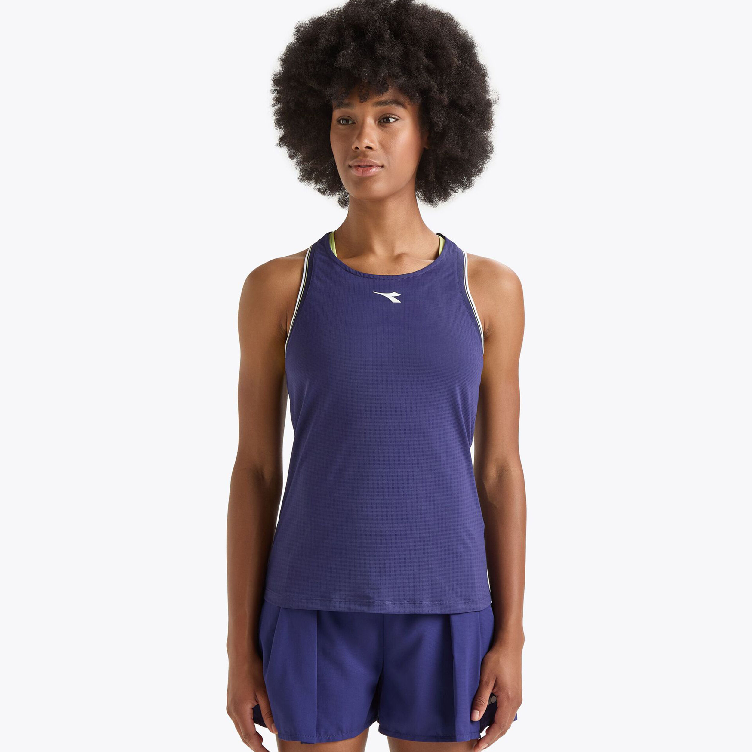 Diadora Icon Débardeur Tank Top Femmes - Bleu