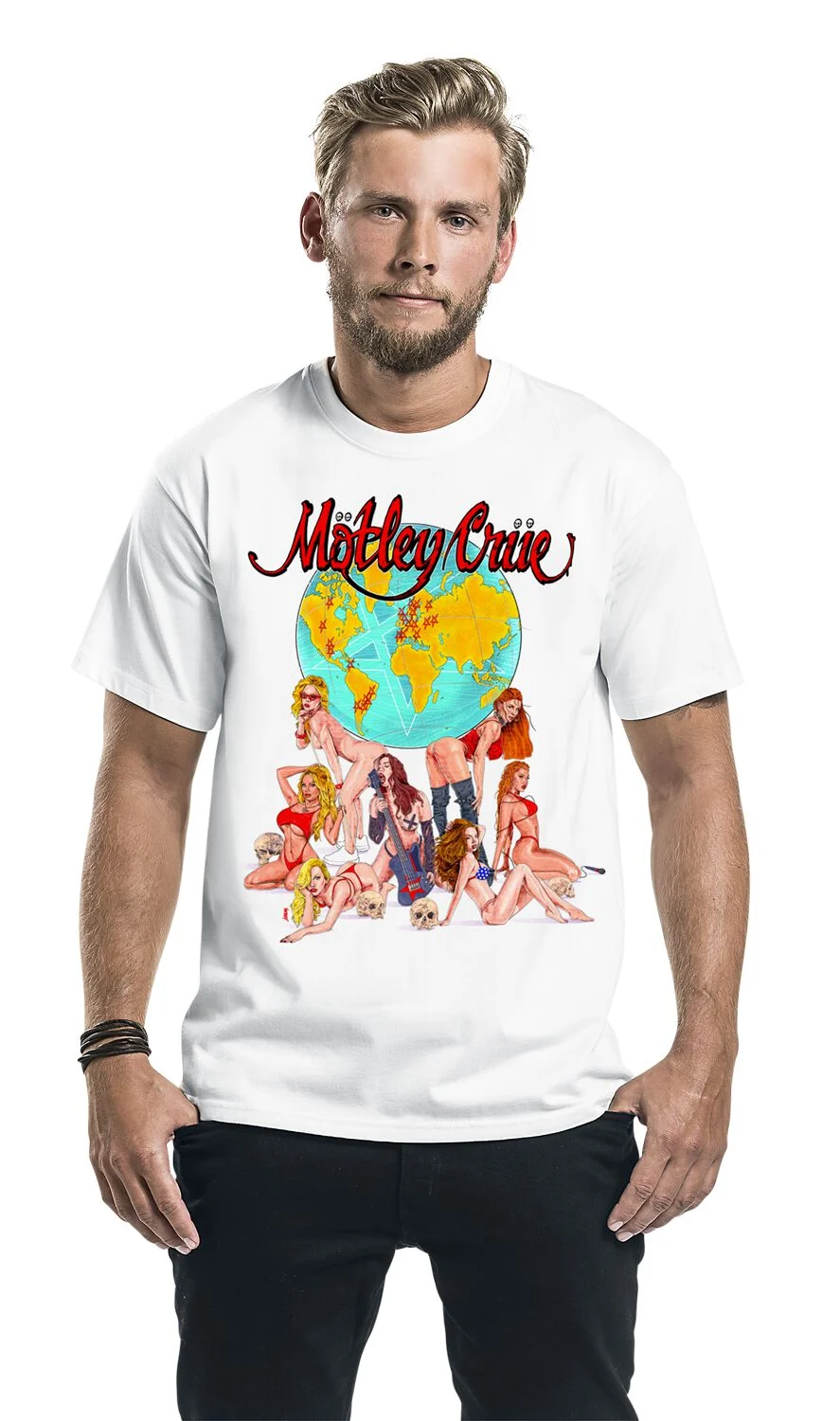 Europe | Mötley Crüe T-Shirt Manches courtes