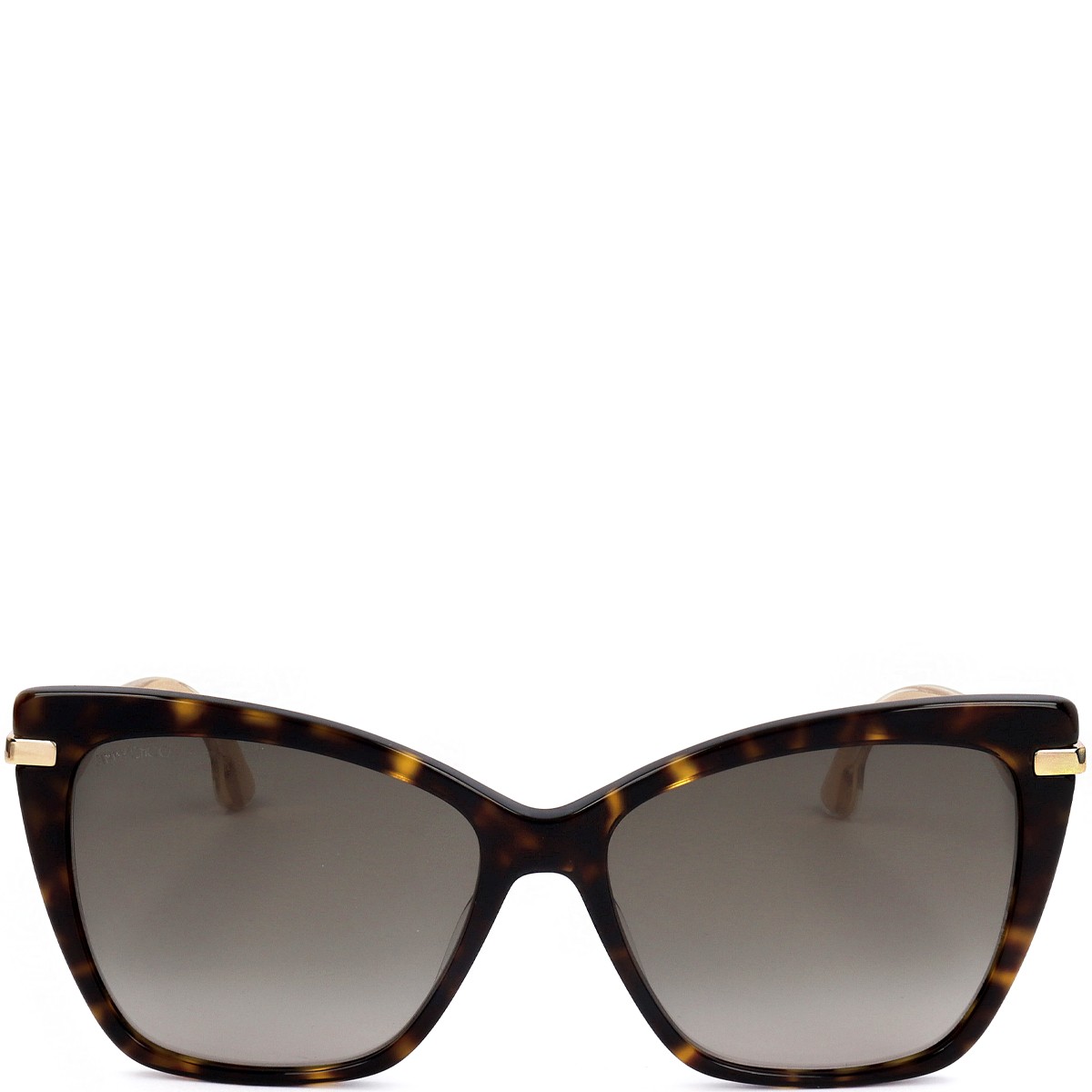 Jimmy Choo - Lunettes de soleil - Catégorie 3 - Marron