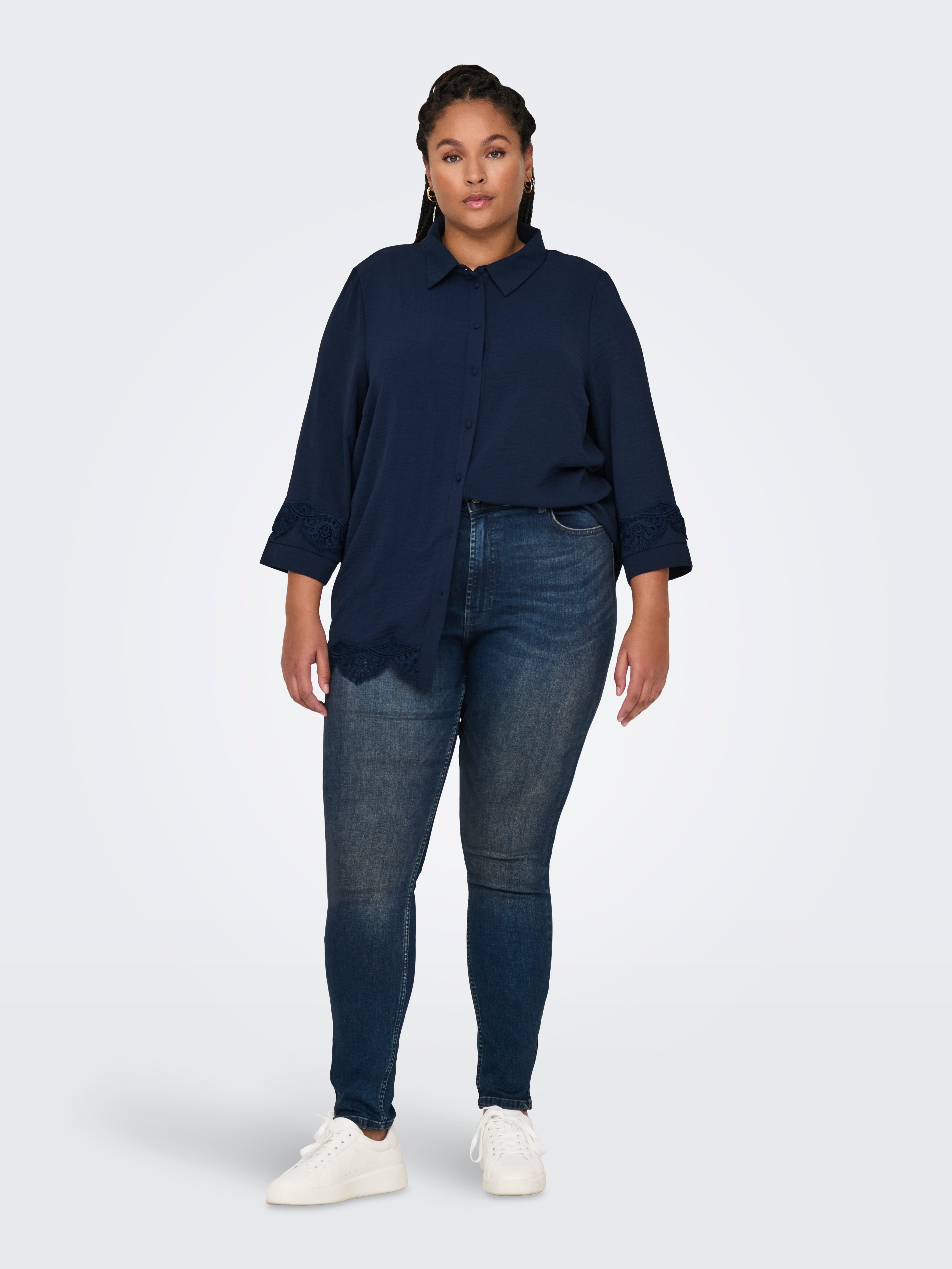 CARMETTA Hemd Navy Blazer