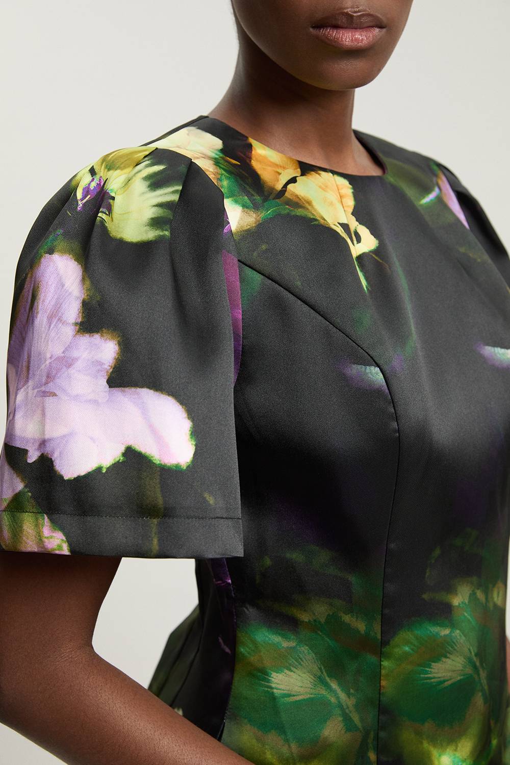 KarenMillen Haut En Sergé À Imprimé Floral