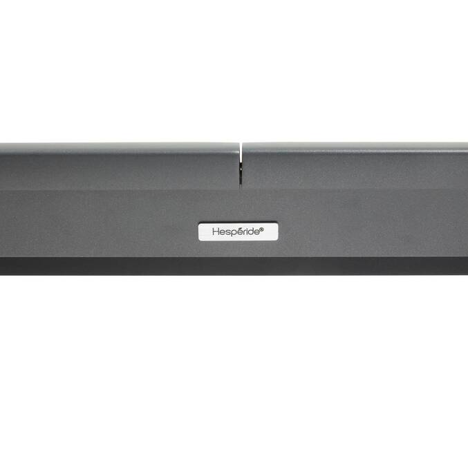 Table de jardin extensible rectangulaire PAVANE Truffe / Graphite