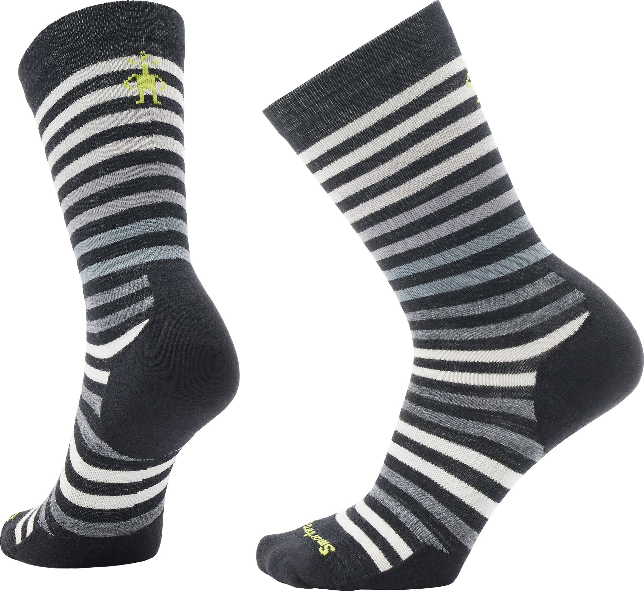 Everyday Spruce Street Crew Socks Black/White
