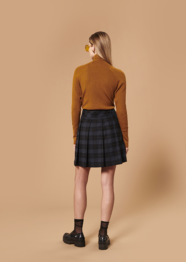 Jupe Jussiebleu nuit en tartan
