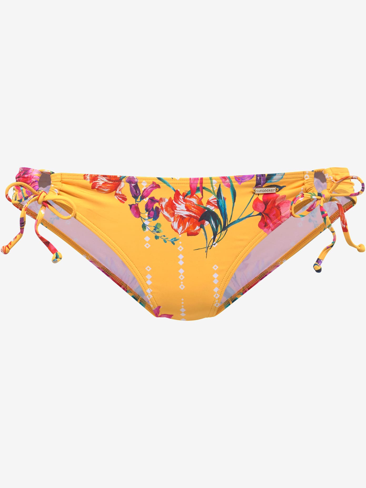 Bas de maillot de bain imprimé floral moderne