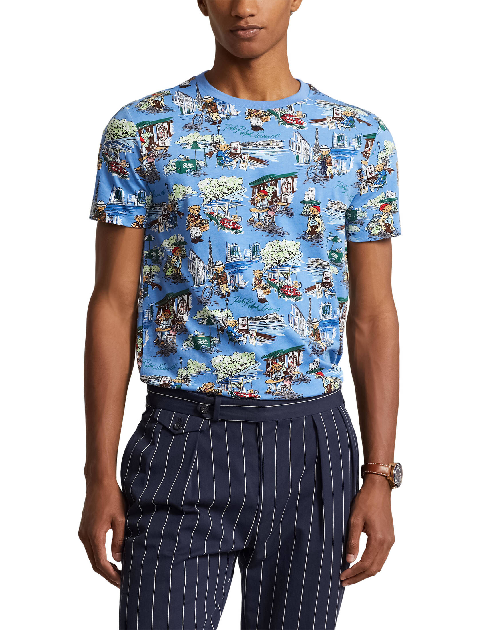 Polo Ralph Lauren| Herren T-Shirt Custom-Slim-Fit
