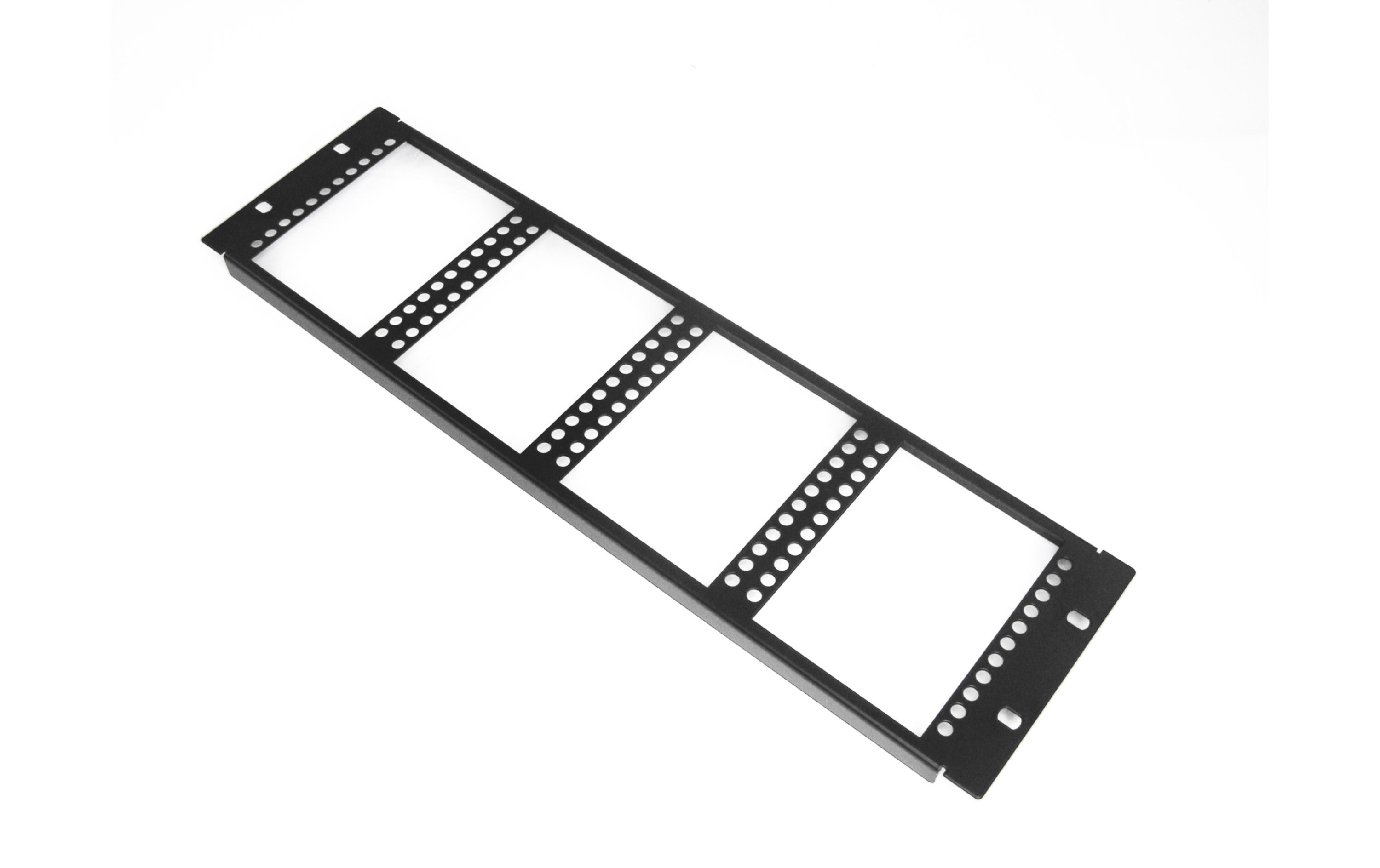 Frontplatte MTP PANEL 12 19«Leerpanel für 12 MTP-Kassetten19