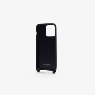 Coque iPhone 15 Pro Max avec crocodile brodé Coques iPhone - Noir - Lacoste - Unisex