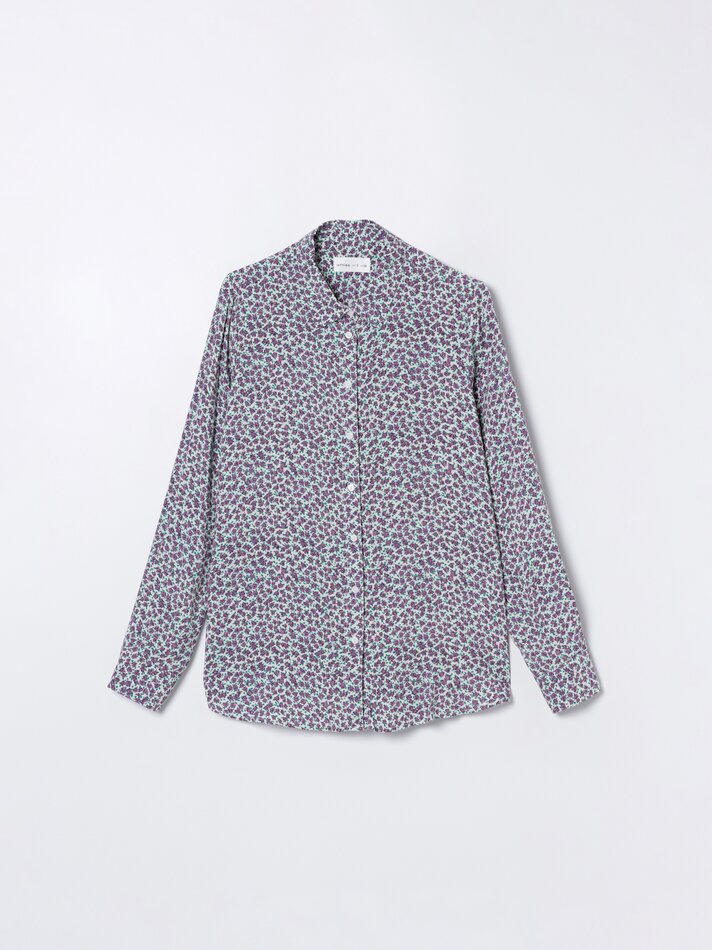 Camisa fluida - Lilás