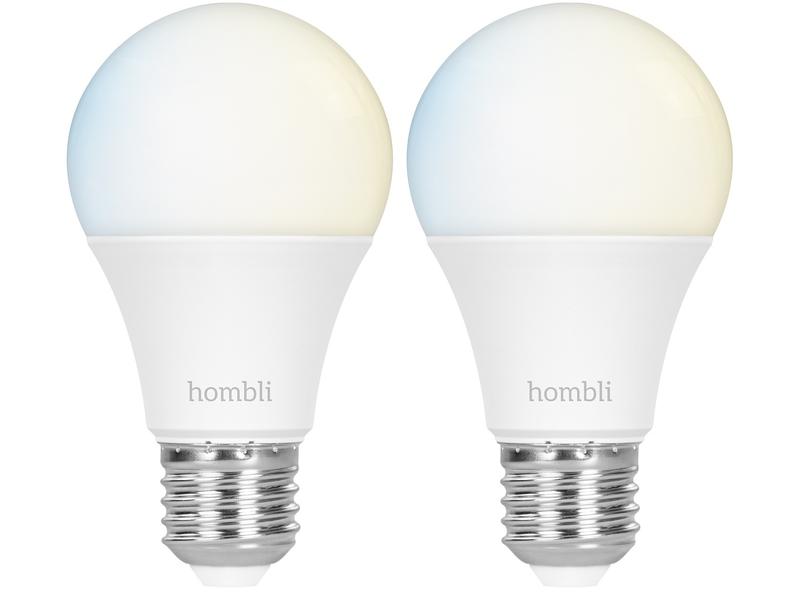 hombli Leuchtmittel Smart Bulb, E27, 9W, CCT, 1 1 Pack Intelligentes Leuchtmittel
