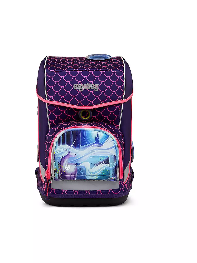 ERGOBAG Zip Set Zippies LED Einhorn bunt