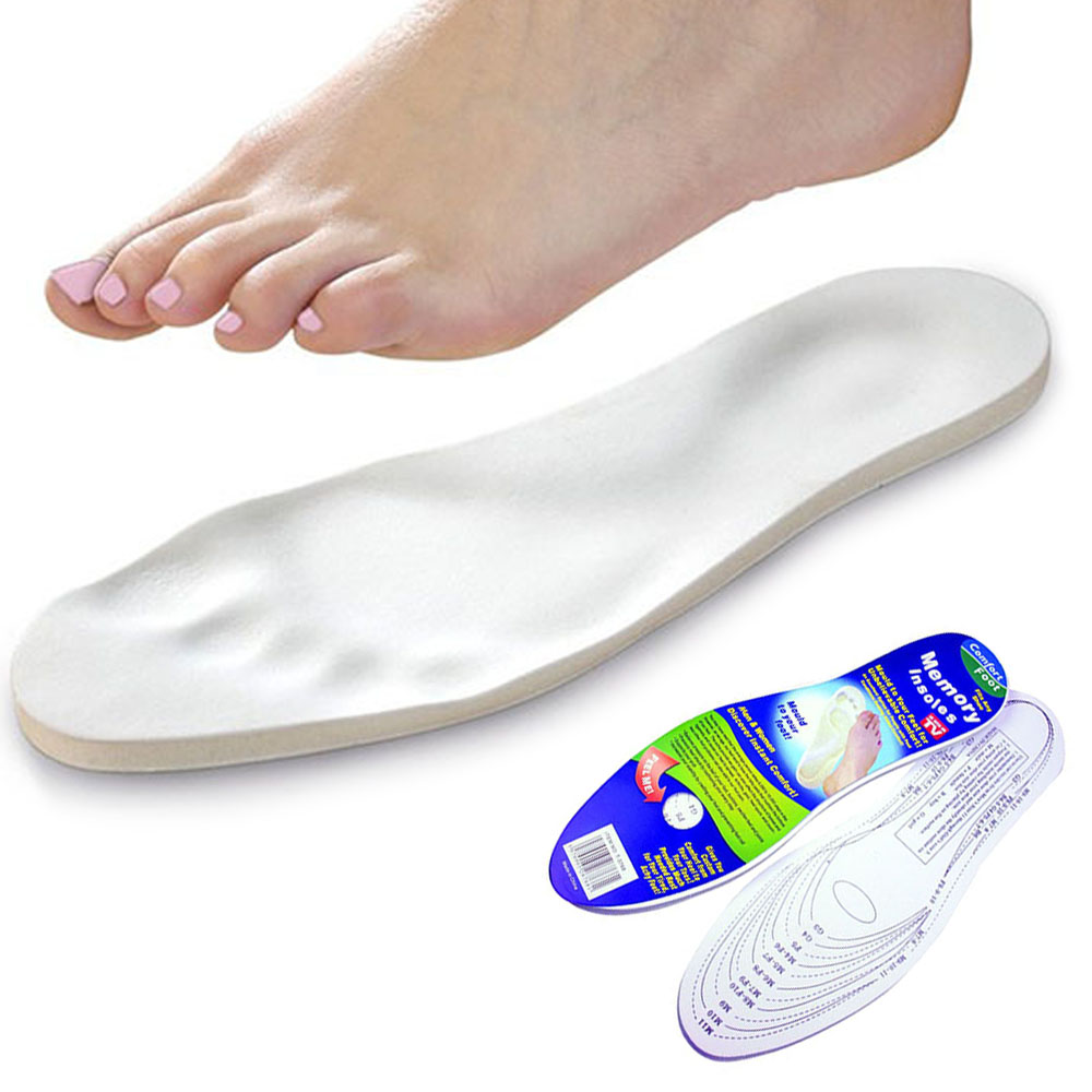 Orthopädische Schuheinlagen aus Memory-Schaum