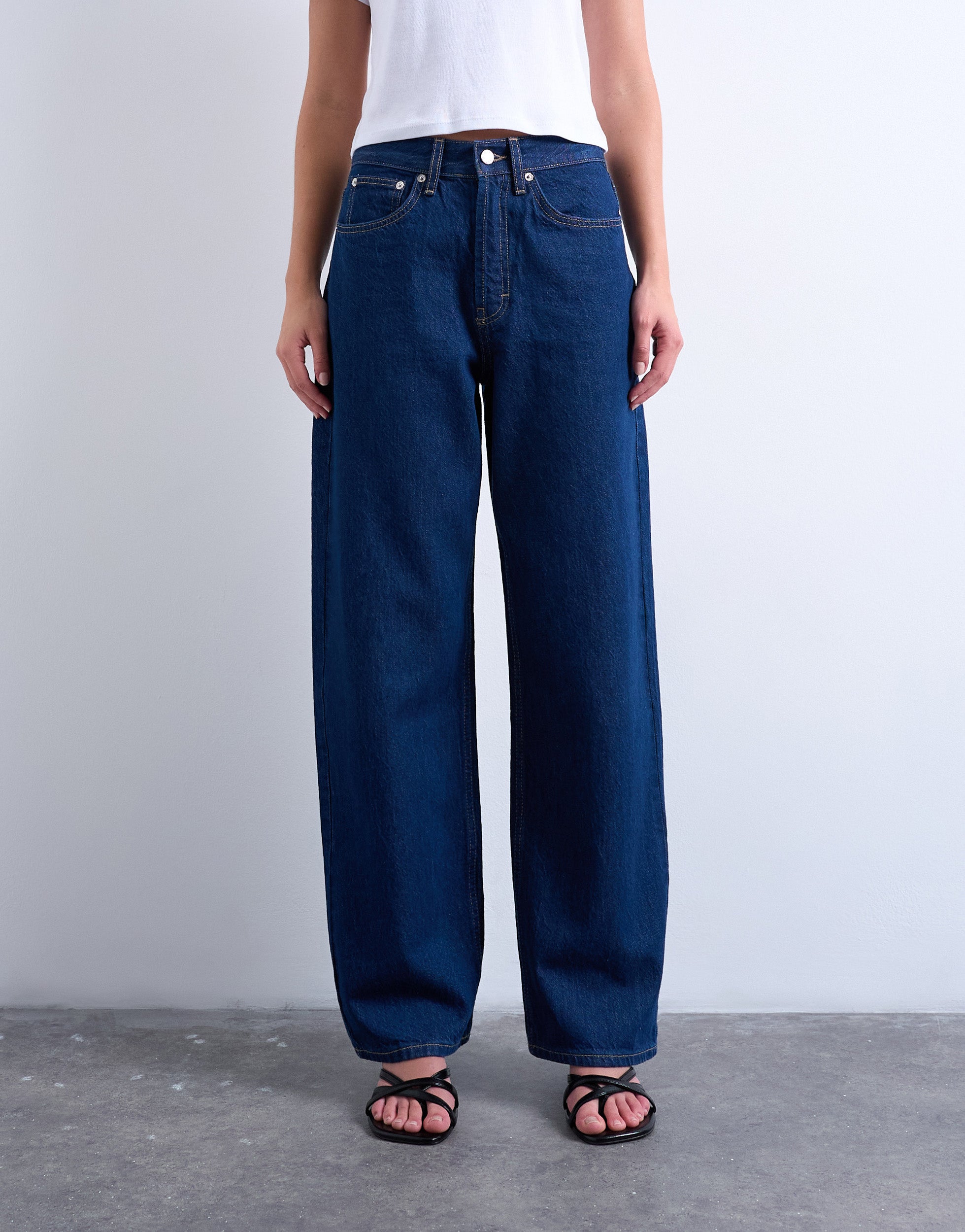 TSCOLUMN Mid rise Regular fit Jeans