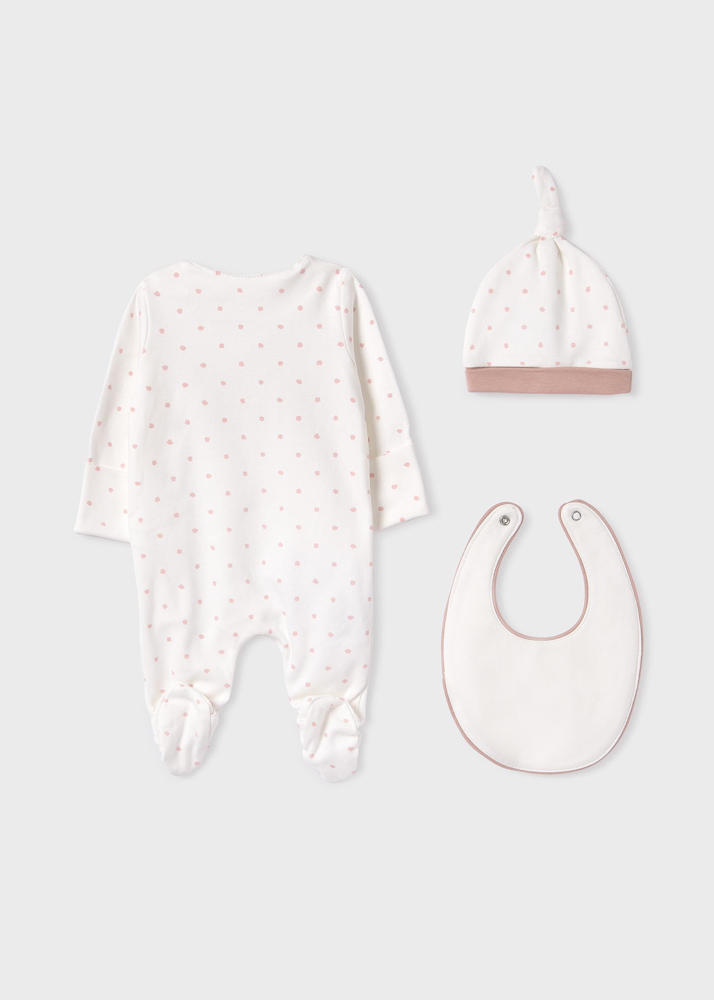 Conjunto de bebê Better Cotton de 3 peças