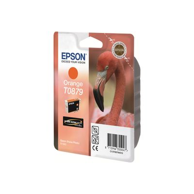 Epson T0879 Flamant rose - Orange - cartouche d'encre originale