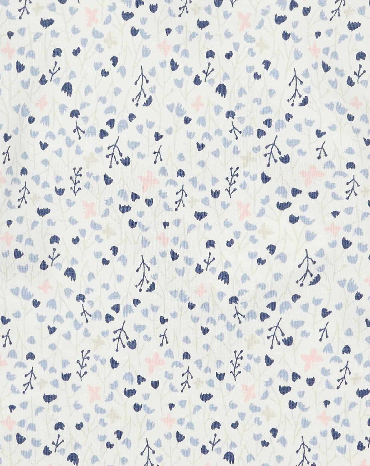 Langarmshirt FLOWER BEAR in cloud dancer