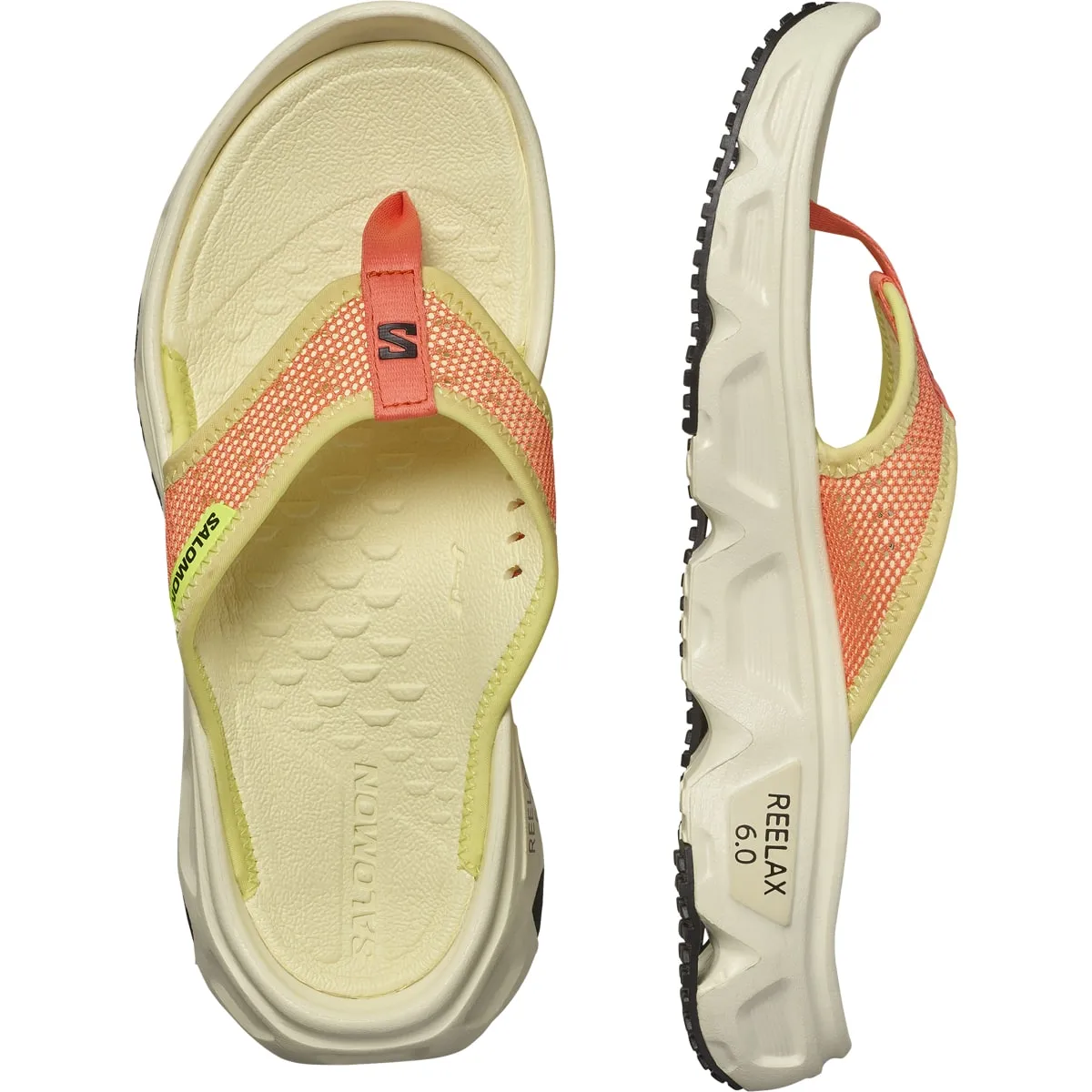 Salomon Women's Reelax Break 6.0 Fresh Salmon/Transparent Yellow/Sunny Lime