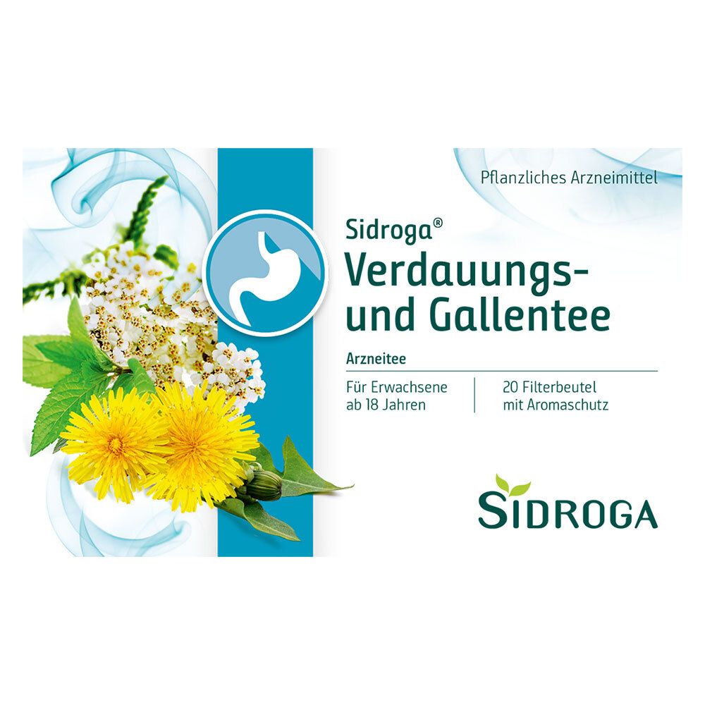 Sidroga® Verdauungs- und Gallentee
