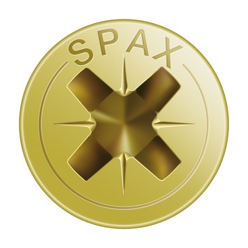 Spax schroef pozi yellox 4x30 mm 150 stuks