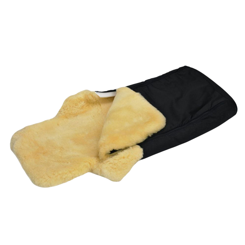 Lammfellsack, schwarz