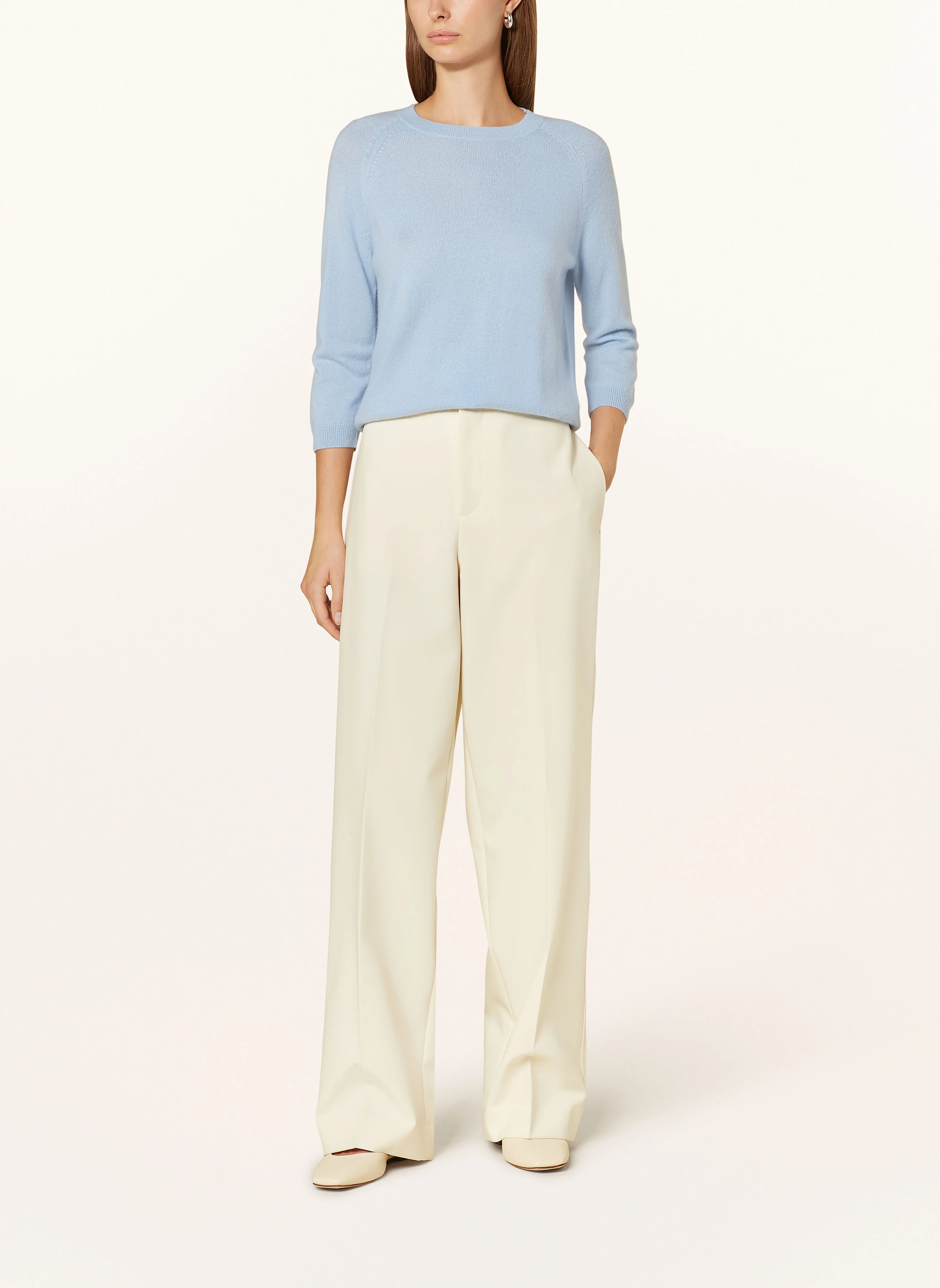 lilienfels Cashmere-Pullover mit 3/4-Arm