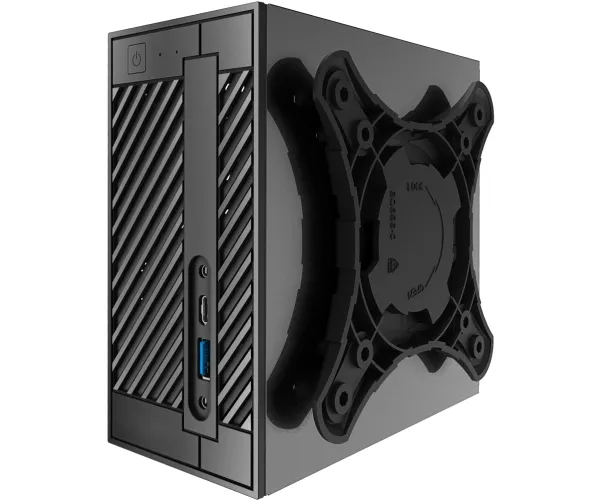 ASRock DeskMini 310 - Barebone - mini PC LGA1151 Socket - Intel H310 - uden CPU op til - RAM 0 GB - Gigabit Ethernet