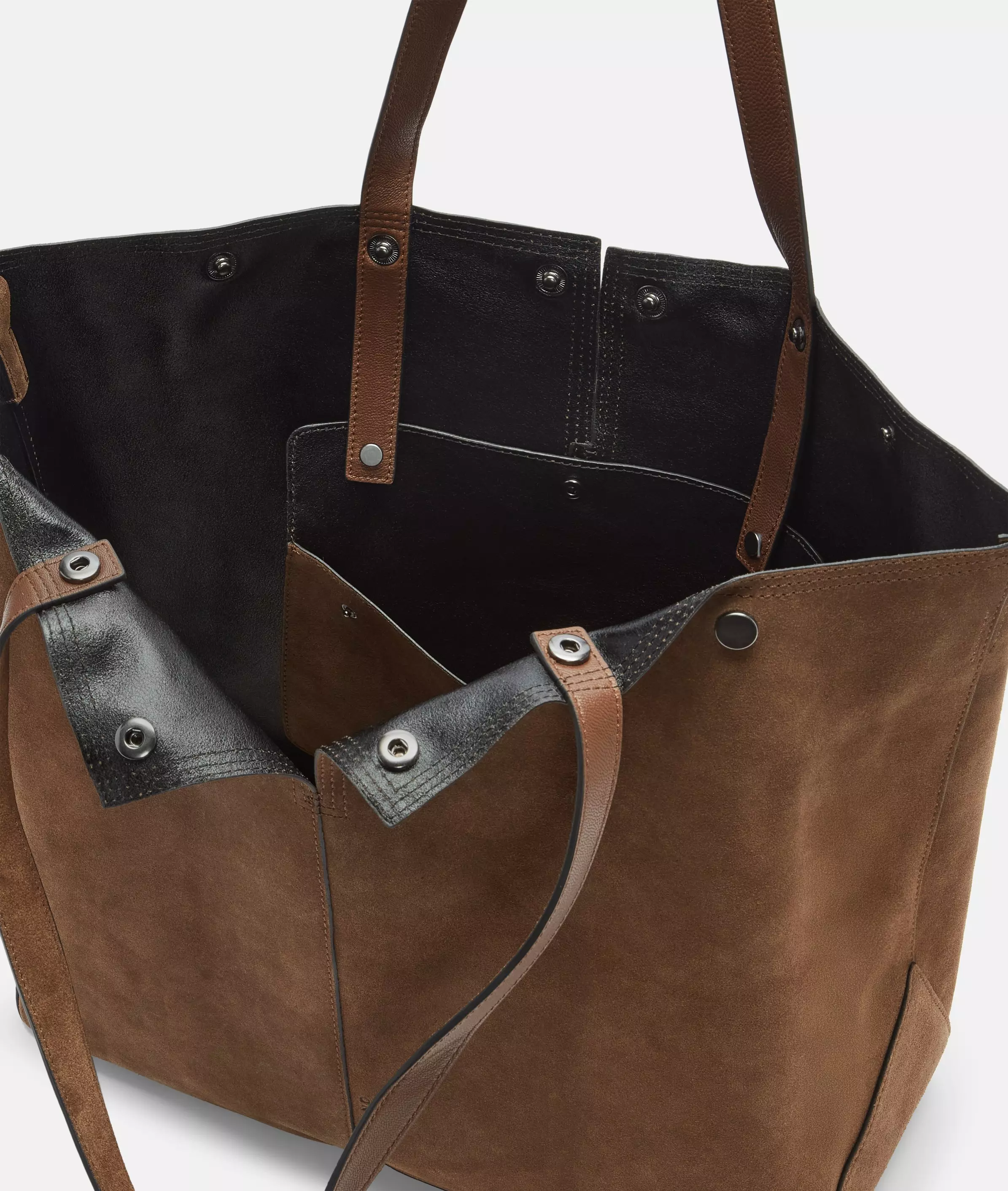 Rive Shopper L Large shopper made from soft suede