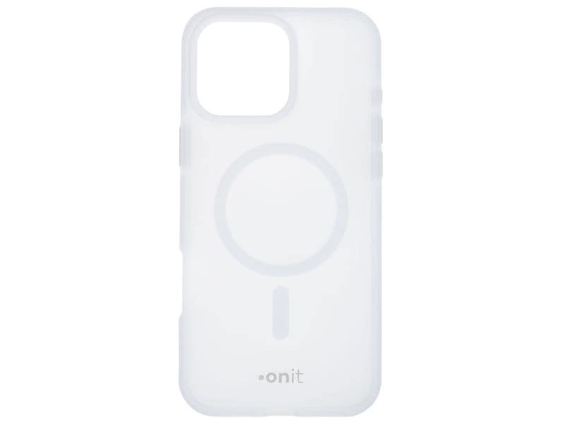 onit Back Cover Armorix iPhone 16 Pro Max Weiss matt MagSafe-kompatible Schutzhülle, fallgeprüft nach MIL-STD-810H