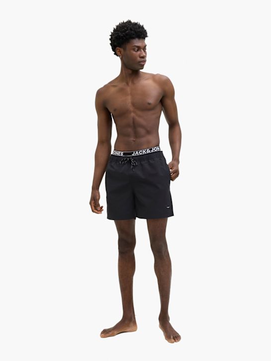 JACK & JONES Badeshorts Schwarz