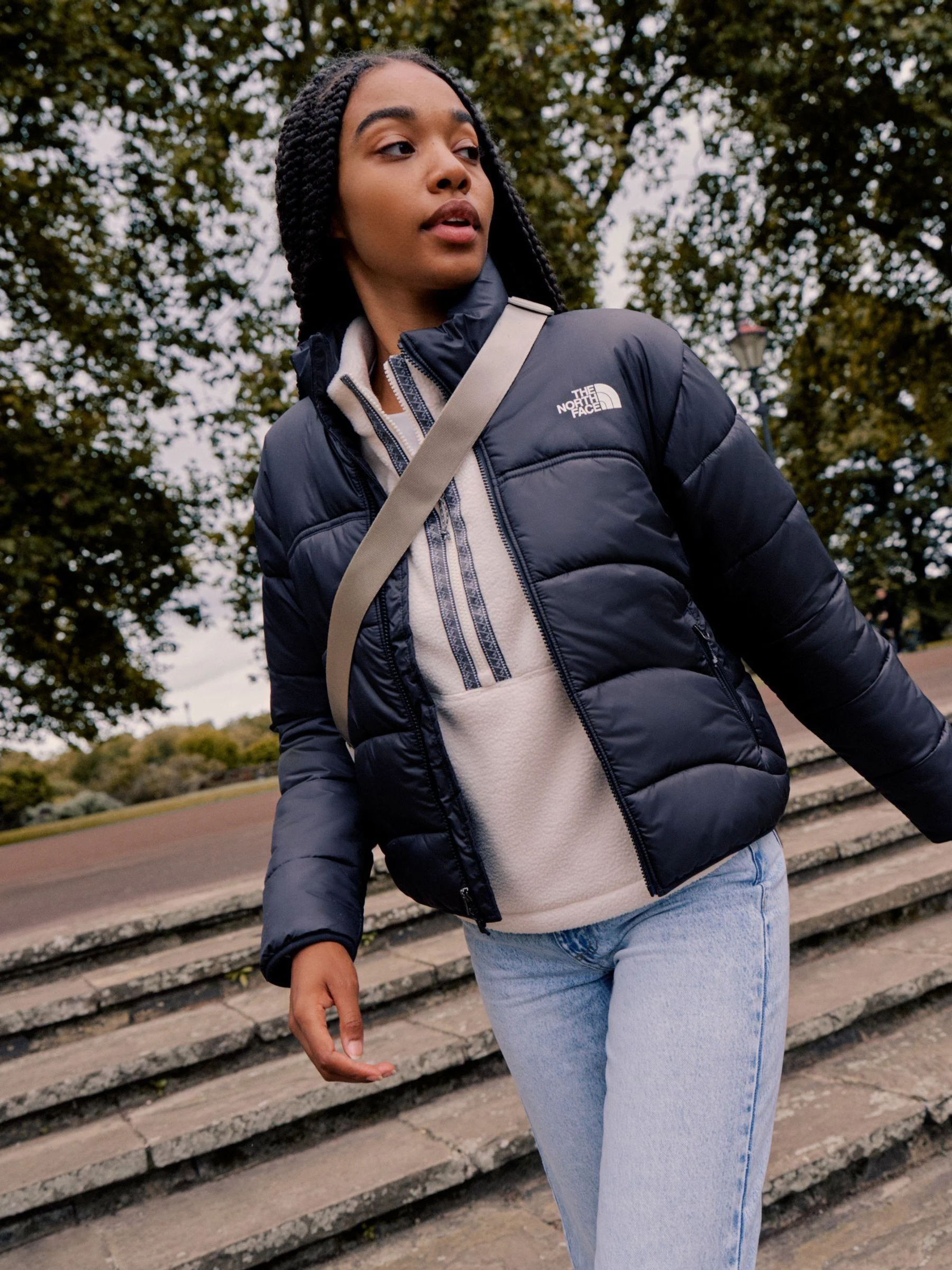 Zwart - The North Face synthetisch gewatteerd 2000 damesjack
