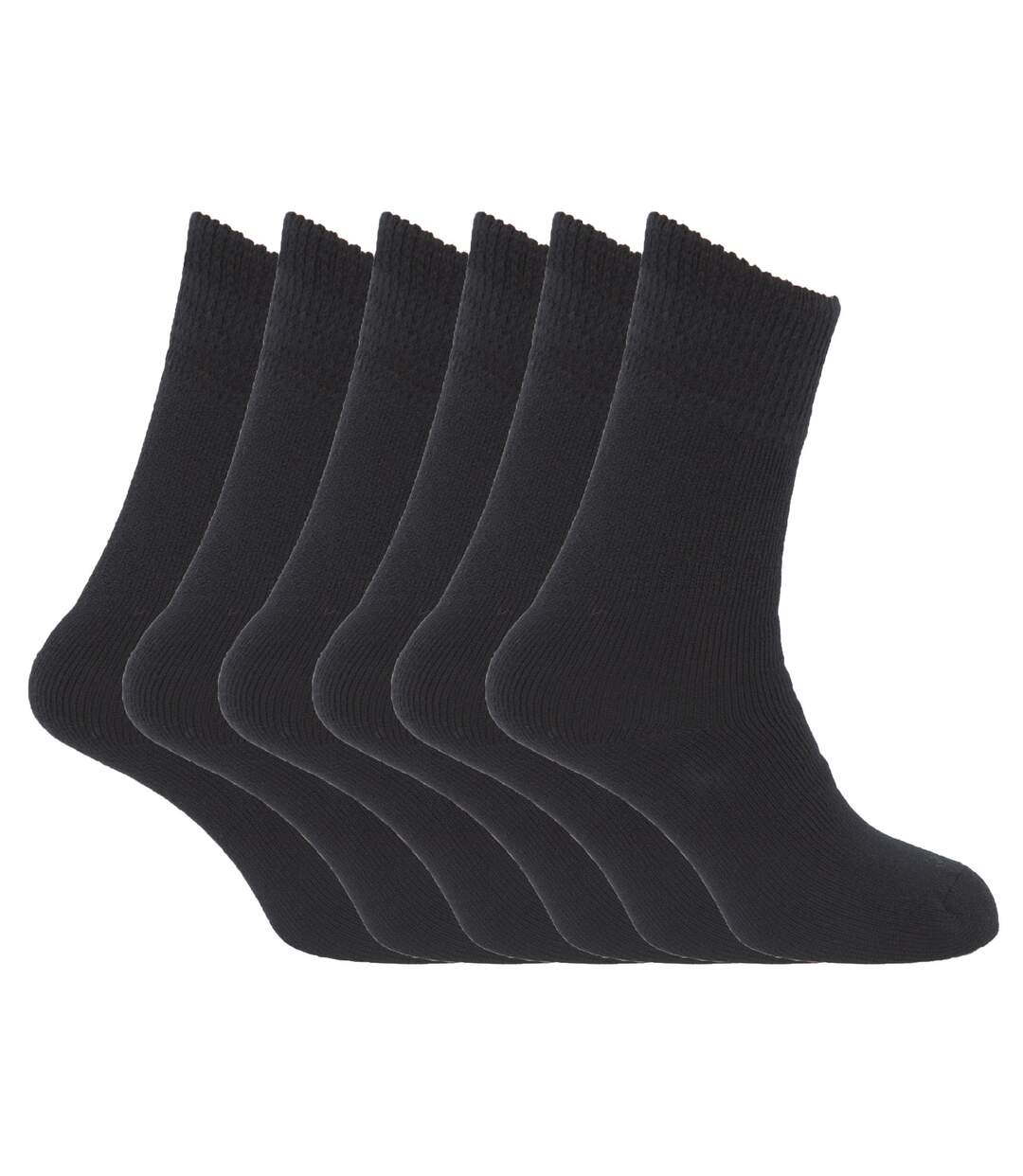 FLOSO - Chaussettes thermiques - Femme (Noir) - UTW142