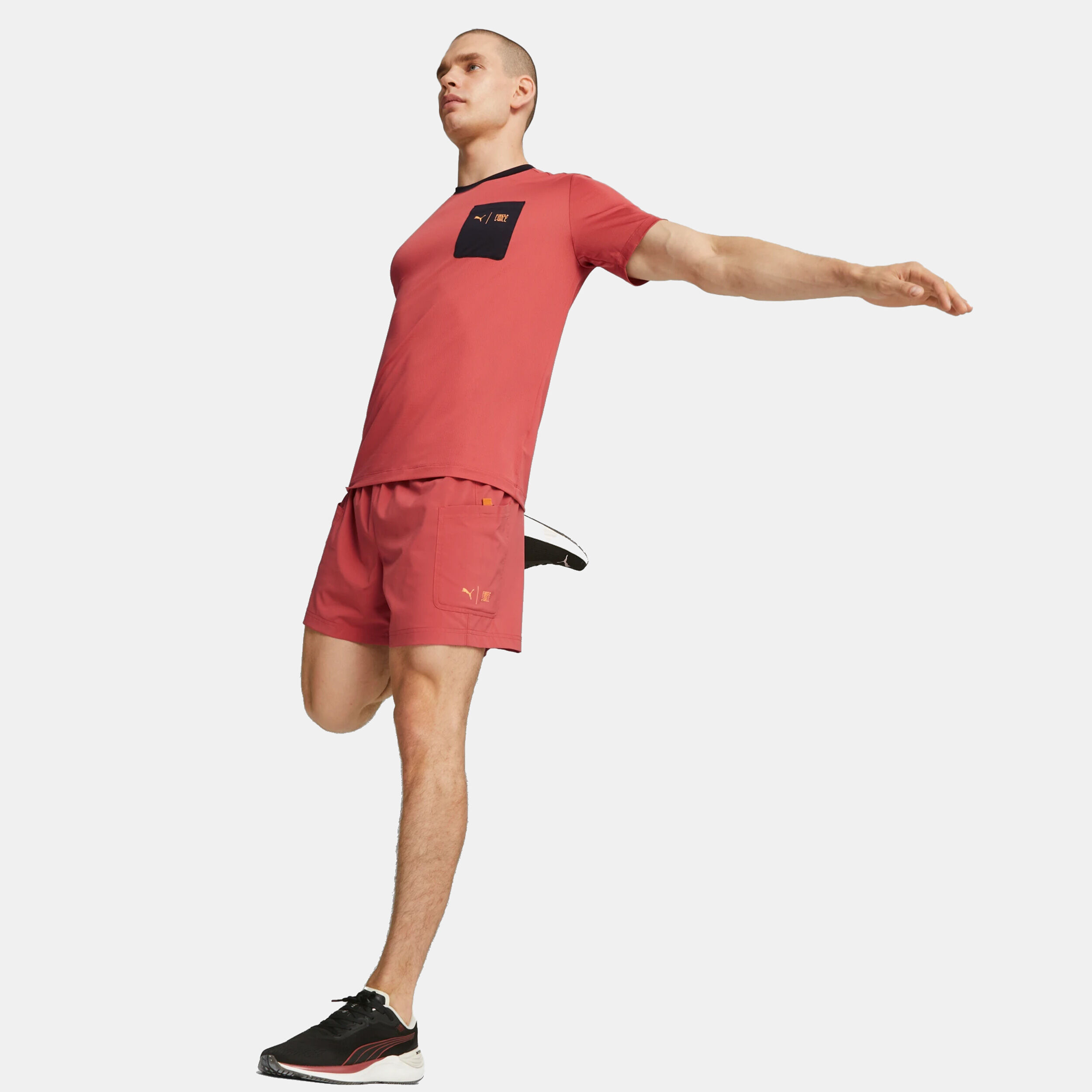 Puma First Mile Maillot De Course Hommes - Rouge
