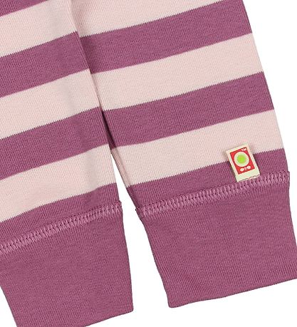 Katvig Classics Leggings - Lys Rosa/Lillastribet