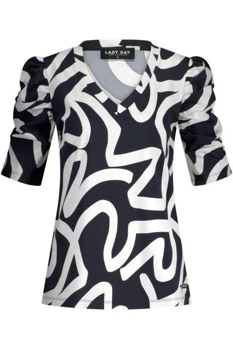 Lady Day blauwe dames t-shirt