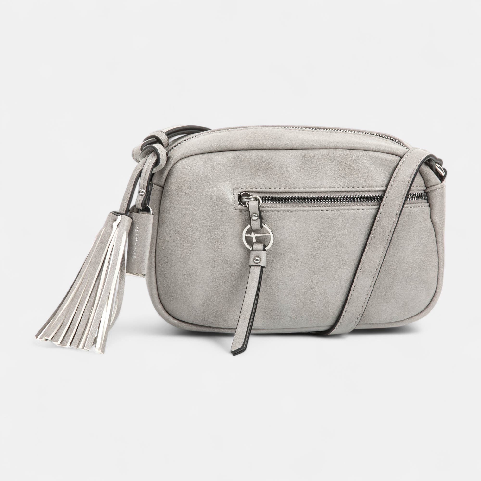 Sac bandoulière gris