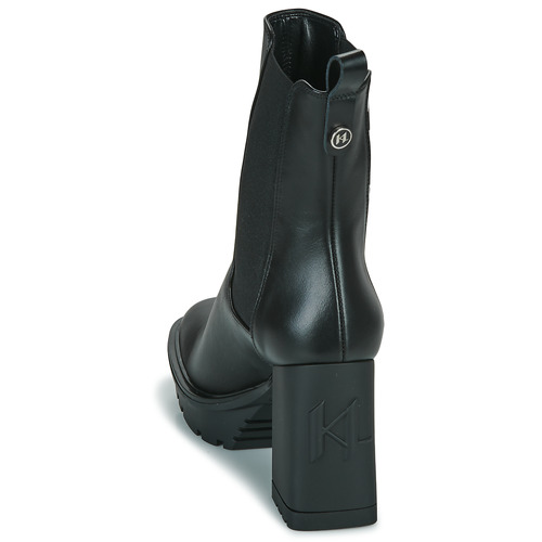 Karl Lagerfeld - VOYAGE VI Monogram Gore Boot Negro