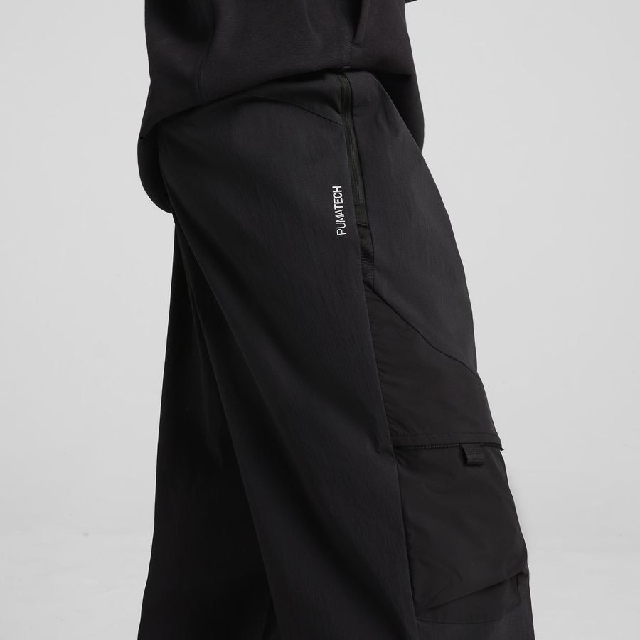 PUMA Pantalon Cargo Pumatech Relaxed Woven - Noir