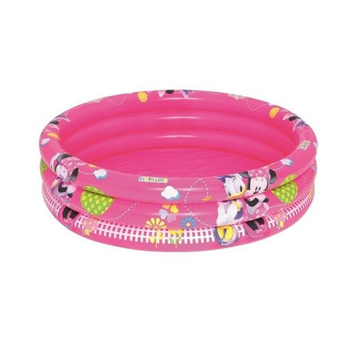 Piscina Infantil Dobrável Bestway Minnie Mouse 102x102x25cm 91035