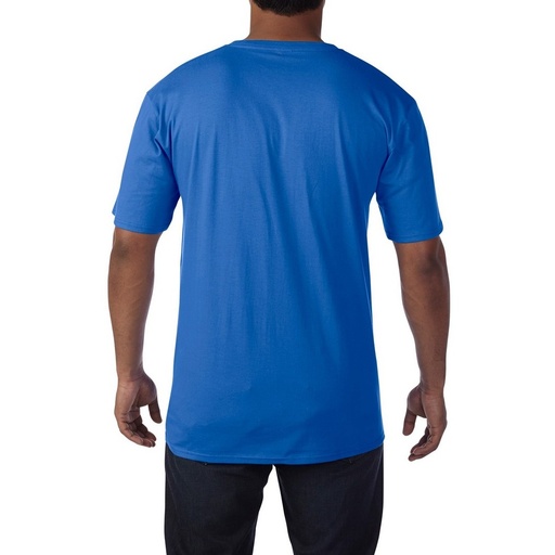 Gildan - Camiseta Unissex Adulto Premium de Manga Curta com Decote em V - 100% Algodão