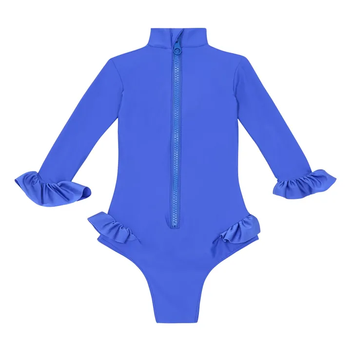 Lison Paris Maillot 1 Pièce Anti-UV Bora Bora Surfer | Bleu azur