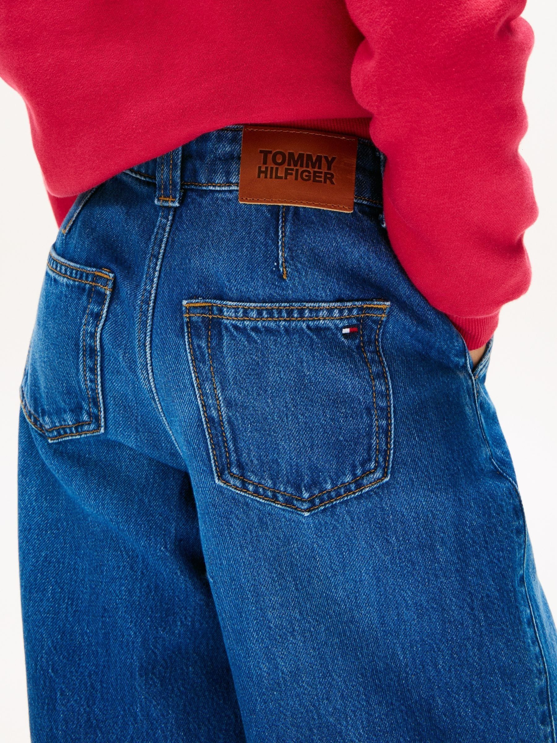 Tommy Hilfiger Mabel High Rise Pleated Wide Leg Jeans