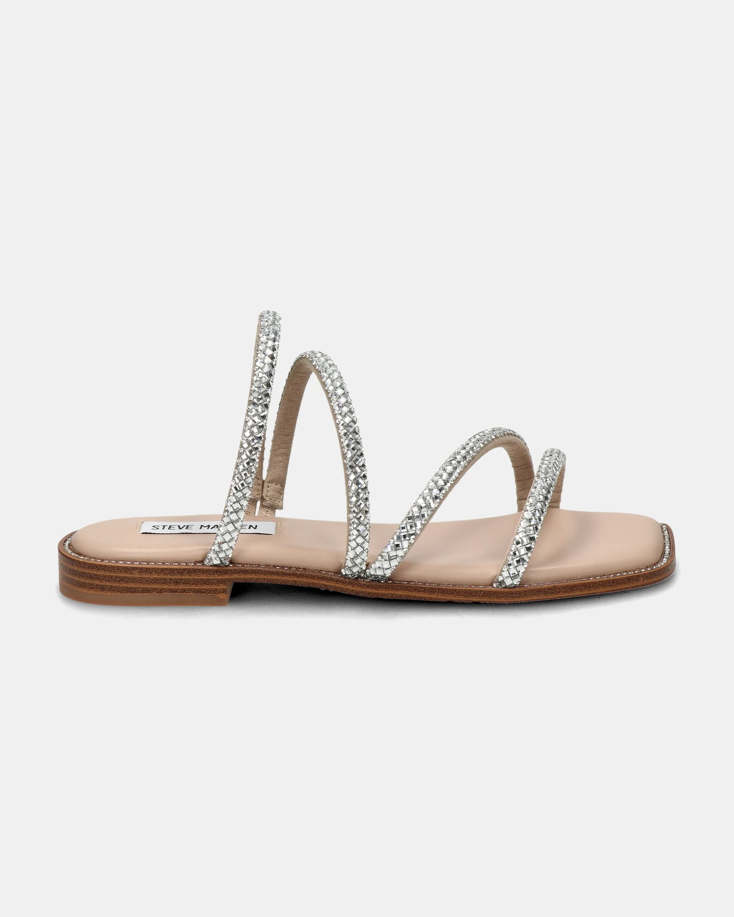 Steve Madden Starie Slippers  - zilver