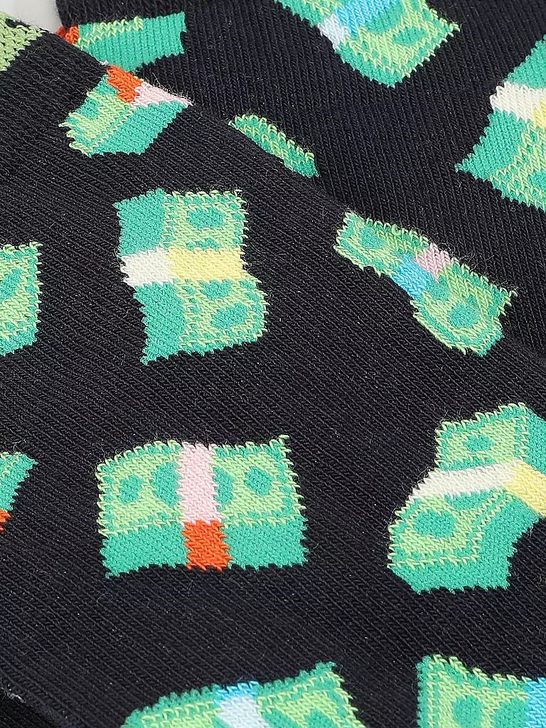 HAPPY SOCKS Damen Socken MONEY MONEY 36-40 navy blau