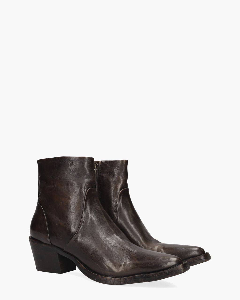 Vivian Ray Umay Donkerbruin Dames Enkelboots
