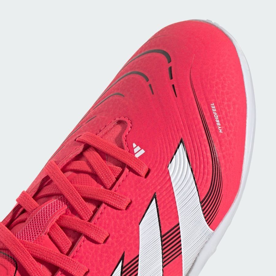 adidas Predator League TF Pure Victory - Lucid Red/Blanc/Noir Enfant